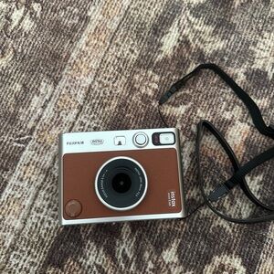 Fujifilm Instax Mini EVO Instant Camera - Brown